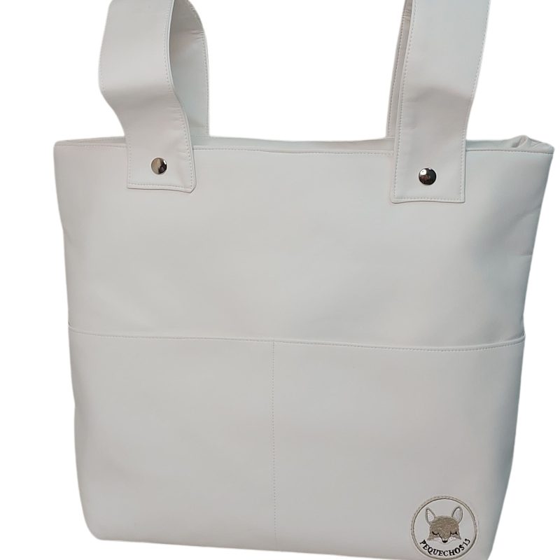 Bolso polipiel blanco