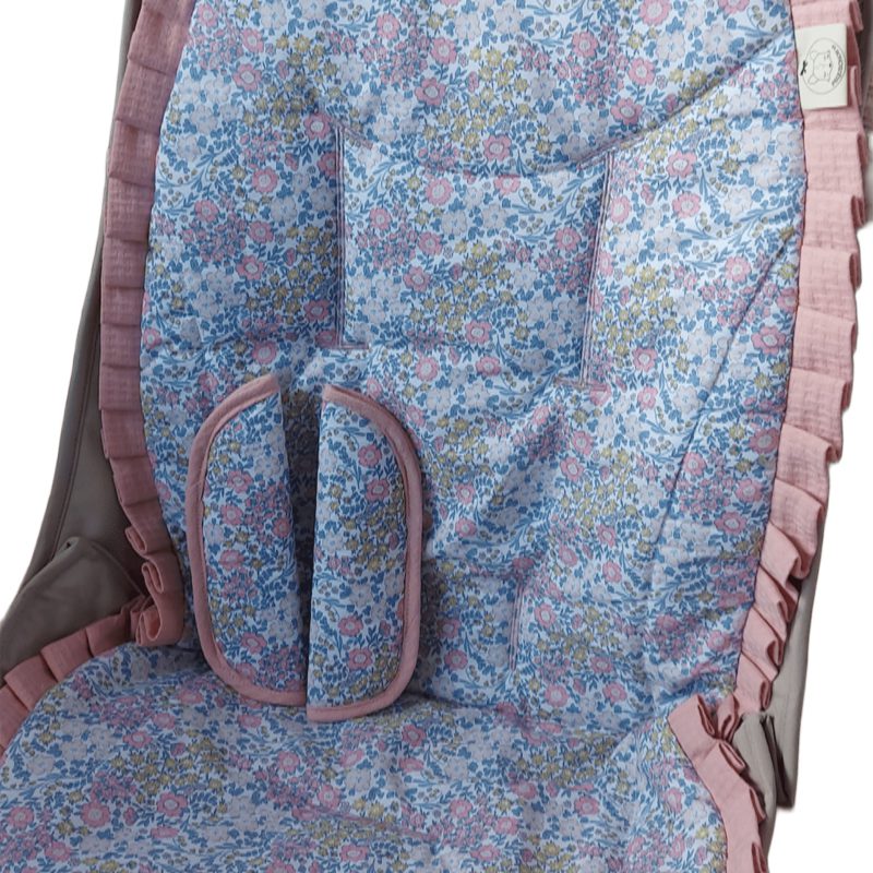 Colchoneta Bugaboo flor azul