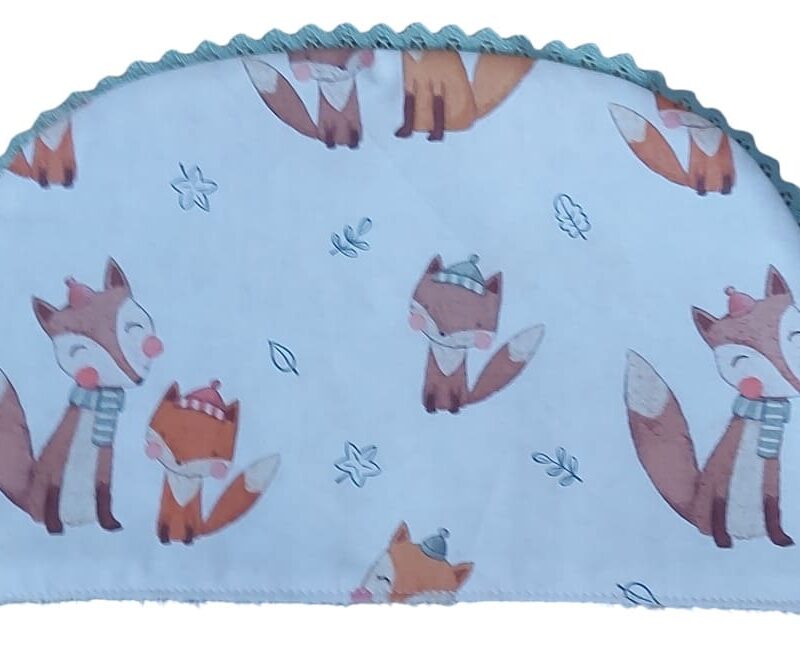 Babita con estampado de zorros