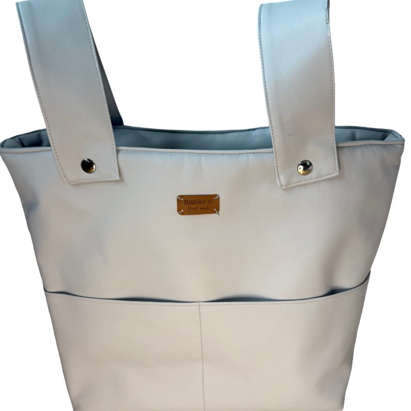 Bolso polipiel gris