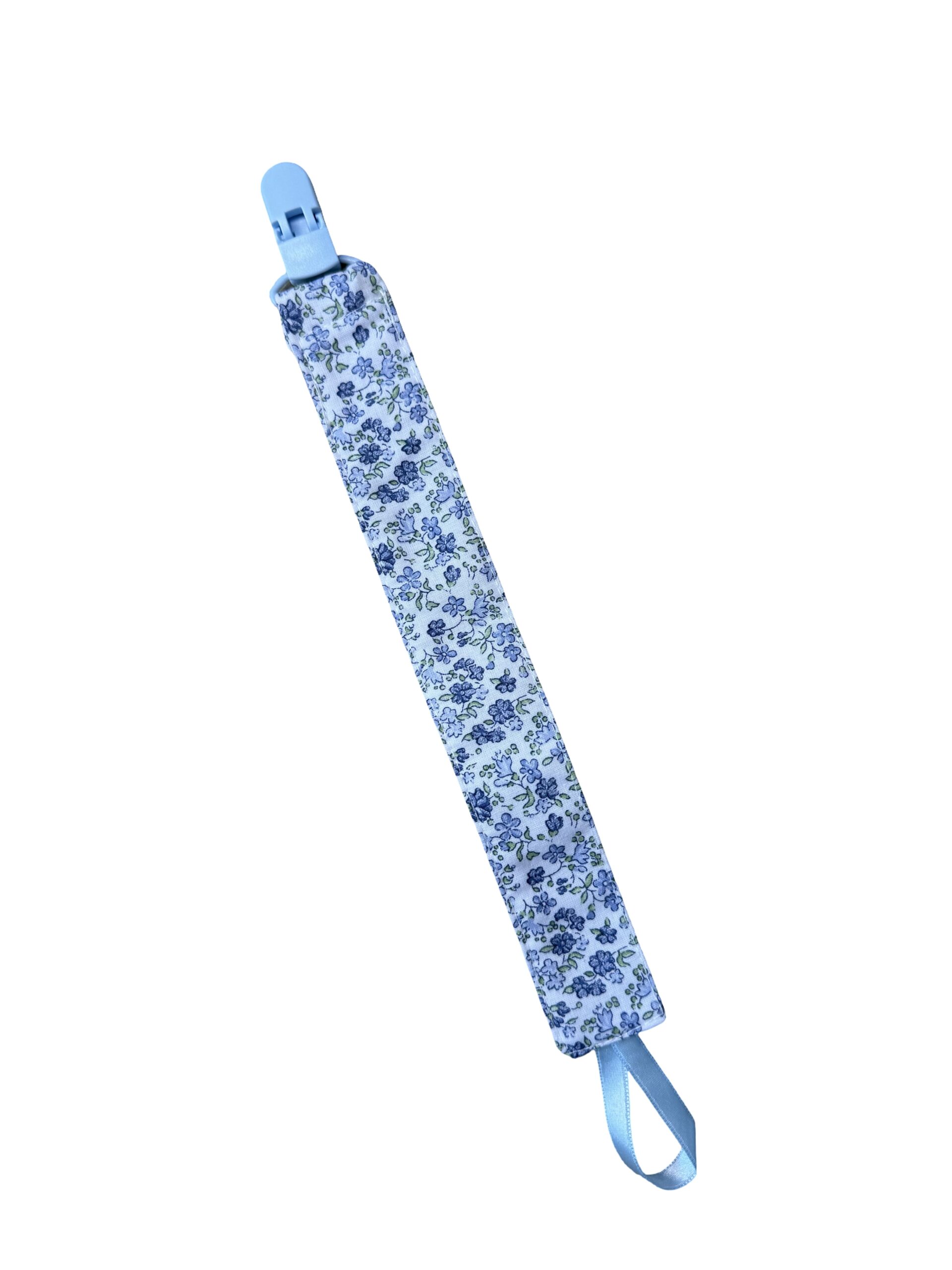 Chupetero flores azules